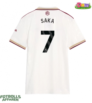 Arsenal Bukayo Saka #7 Tredje Tröja Kvinnor 2025-26 Kortärmad
